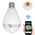 360-degree camera WiFi wireless light bulb camera HD support remote control mot