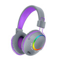 Bluetooth Smart Over-Ear Headphones with Noise Canceling Microphone and Gap Light