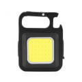 Mini LED Keychain Work Light Torch Pocket Flashlight USB Rechargeable