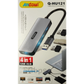 Andowl Q-HU121 4 in 1 USB Hub