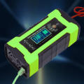 12V 20A LCD Pulse Repair Charger Motorcycle and Car Battery Charger Smart Fast Battery Charger