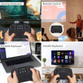 XF0603 Mini 2.4G Backlit Wireless Bluetooth Keyboard Touchpad For PC TV Box