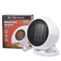 1800W Mini Three-Stage Rotation Continuous Temperature Control Warm Indoor Fan Ceramic Heater