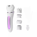 AB-J321 5 in 1 Ladies Electric Shaver Massager Foot Face Cleaner