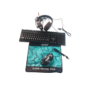 AB-D004 4-in-1 Gaming RGB Keyboard, Mouse, Headset and Mouse Pad Combo