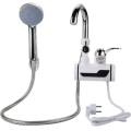 Electric Faucet Instant Water Heater And Shower Unit LCD Temperature Display