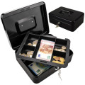 XF0729 Lockable Small Cash Box 12`