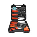 XF0905 Gardening Hand Tools With Carry Case 9 Pieces