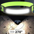 Waterproof LED Motion Sensor Headlamp