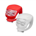 HJ-008-2 Bike Headlight And Taillight,Waterproof & Safety Road,Mountain 2Pcs