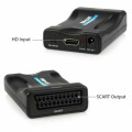 1080P HDMI to SCART Converter Digital to Analog Signal Adapter