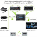 1080P HDMI to SCART Converter Digital to Analog Signal Adapter