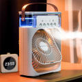 Portable Air Cooler Spray Fan Desktop Mini Air Conditioner Humidifier