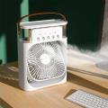 Portable Air Cooler Spray Fan Desktop Mini Air Conditioner Humidifier