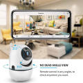 1080P Wireless with Camera and Audio, Intelligent Tracking WIFI Infrared Home Security Baby Monitor