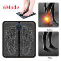 EMS foot massage mat foot physiotherapy relaxation electric muscle stimulation mat trainer