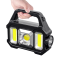 Rechargeable Portable 6-Speed LED Solar Work Light for Camping