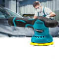 12V Cordless Battery Powered Electric Polisher with 6 Adjustable Speed Handheld Portable Car Waxing
