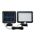 56 LED Waterproof IP65 Outdoor Sensor Motion Light Garden Floodlight Solar Security Wall Light