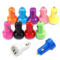 2-Port USB Port Car Power Charger Adapter 5V 2.1A/1A