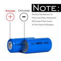 High Quality 3.7V LC Lithium Battery 16340 Rechargeable Battery