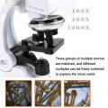1200X Monocular Microscope Set with Mobile Phone Holder Microscope Childrens Science Accessories