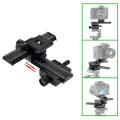 4-Way Macro Focus Rail Slider Close-Up Shooting for Digital SLR Camera DC with Standard 1/4-Inch