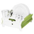 Collapsible Plastic Compact Dish Rack Drainage Aid