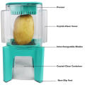 Multifunctional Chopper Kitchen Tool, Potato Fries Cutter with Container 4 in 1