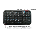 Wireless BT Keyboard Rechargeable Mini Silent Keyboard Suitable for Tablet Phones