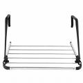 Stainless Steel Adjustable Clothes Rack Bathroom Window Grill Balcony Clothes Rack