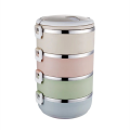 Stainless Steel Portable Lunch Sealed Food Container for Picnic Travel