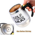Automatic Stirring Coffee Cup Electric Stainless Steel Self-Blending Coffee Cup