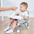 Aluminum Alloy Foldable Portable Compact Baby Chair with Safety Belt