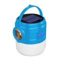 Solar Powered Hanging Camping Light With Torch