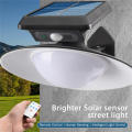 LED Inductive Solar Motion Sensor Camping Light with Remote Control