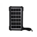 Multifunctional Rechargeable Solar Speaker Light with 3 Bulbs