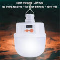 Solar Camping Gear USB Rechargeable Hanging Camping Tent Light