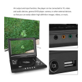 Portable HD DVD Player with LCD Screen, TV Tuner/Card Reader/USB/Game 9.8 Inch