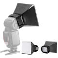 Universal 4-corner Portable Photography Flash Mini Soft Diffuser