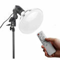 Photographic Lighting LED E27 Bulb with Remote Control 85W