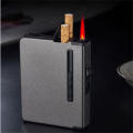 Portable Metal Cigarette Box Windproof Lighter DF-2016