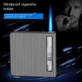 20 Capacity Creative Cigarette Holder Box with Inflatable Lighter DA-3032
