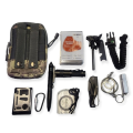 12 Piece Tactical Survival And Emergency Kit
