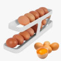 Layered Egg Dispenser Automatic Rolling Egg Storage Container