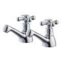 Pillar Tap Victorian Style Set Of 2 Hot and Cold
