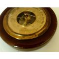 Vintage Wooden Nautical Barometer