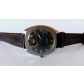 Russian vintage Men's wrist watch Slava - 21 jewels, date