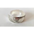 Tibetan Tibet silver Totem Bangle Cuff Adjustable Bracelet