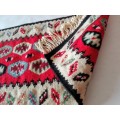 Vintage miniature hand knotted woolen rug